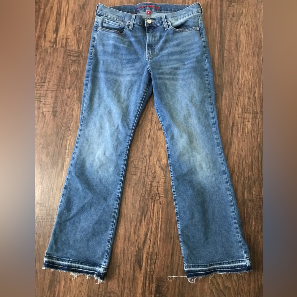 Lucky Brand Classic Women's Mid Wash Blue Jeans 14/32 - Picture 2 of 9